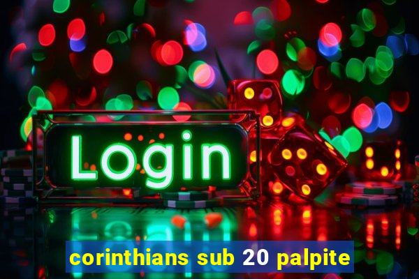 corinthians sub 20 palpite